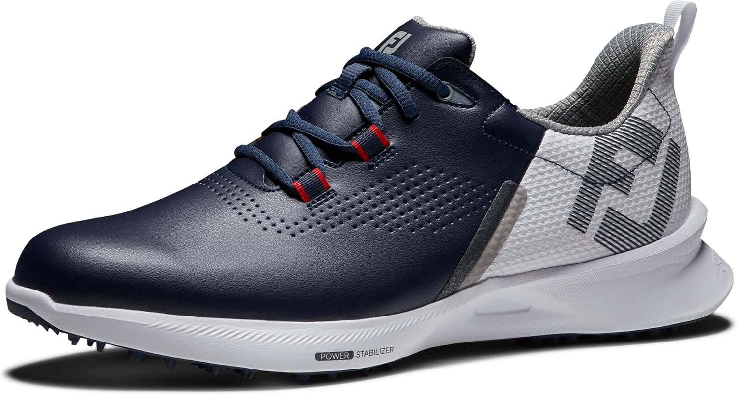 

Мужские гольф-кроссовки FootJoy FJ Fuel, белый/красный/синий/темно-синий