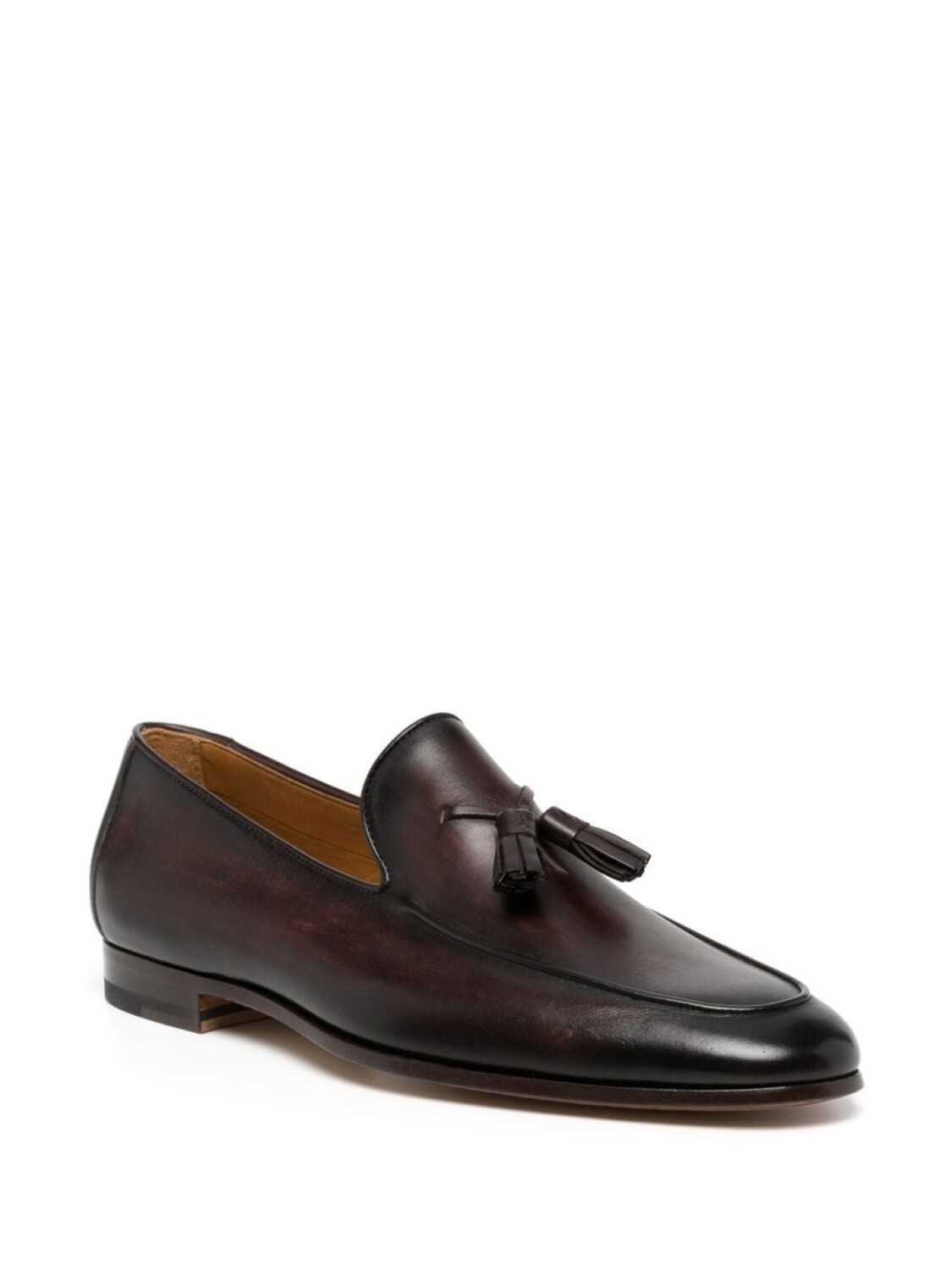 Magnanni лоферы Aston с кисточками, коричневый — фото 2