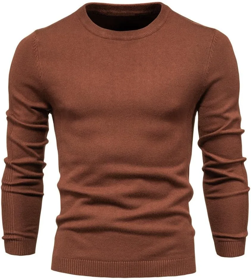 

Мужской свитер-пуловер из шерстяной смеси Relax Fit TOSKIP