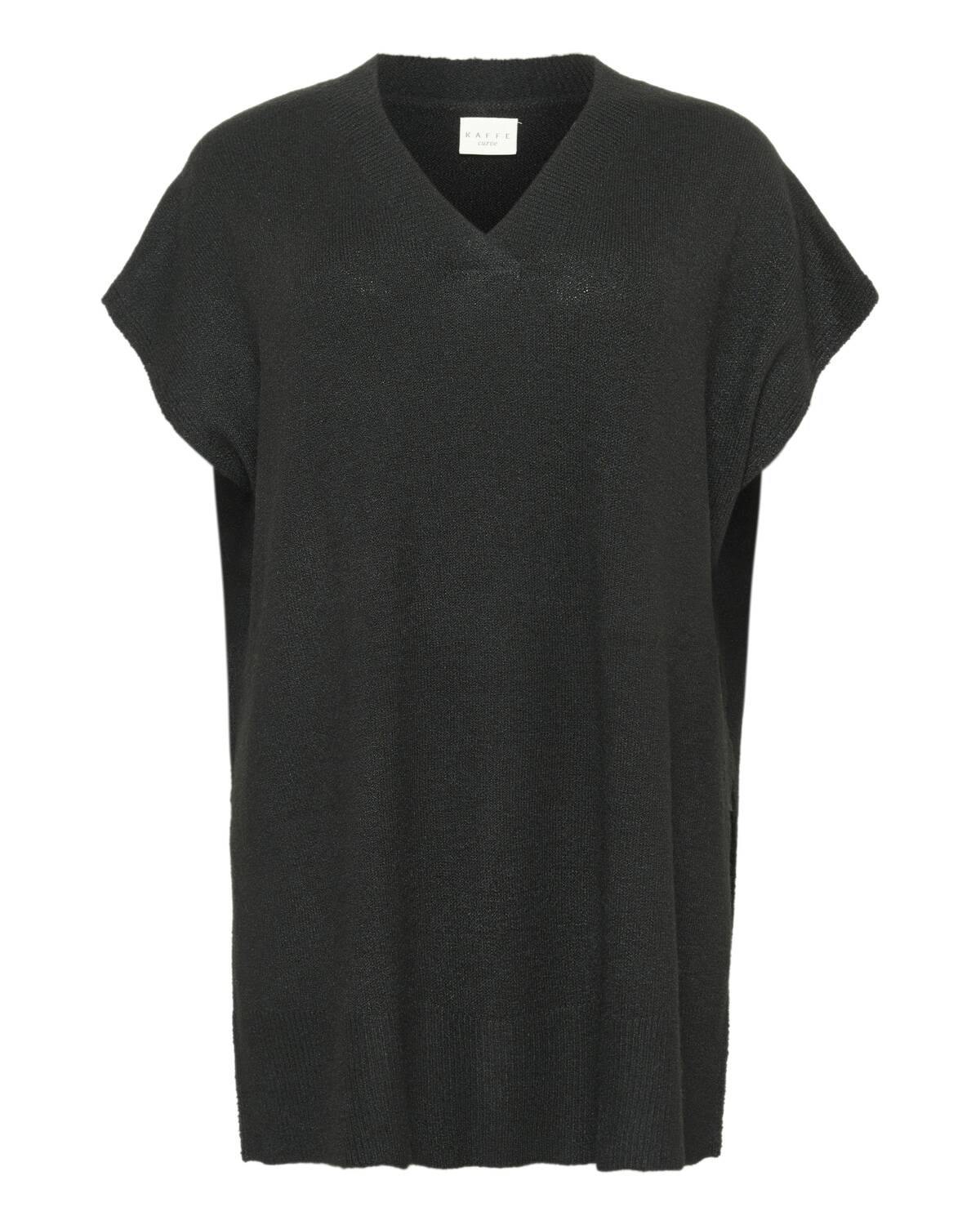 

KAFFE CURVE Кейп 'KA Annett' в черном цвете