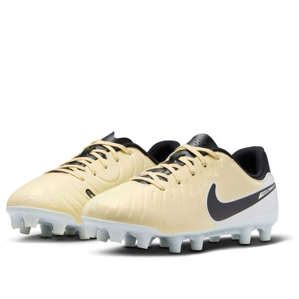 Кроссовки jr. tiempo legend 10 academy mg 'lemonade black gold' Nike, желтый — фото 3