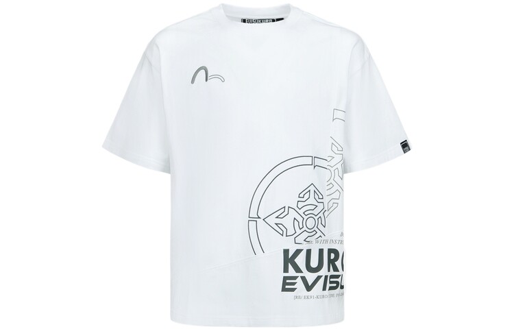 

Футболка мужская Evisu, темно-серый