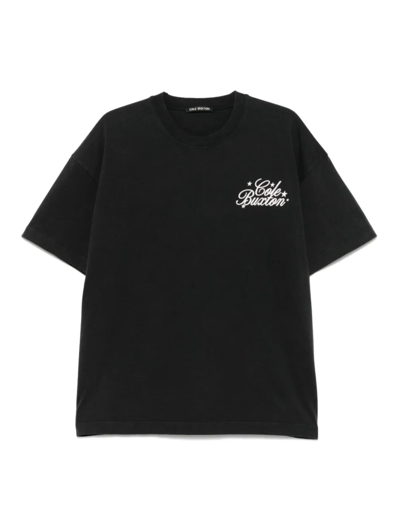 

Футболка со звездами и засечками COLE BUXTON, черный