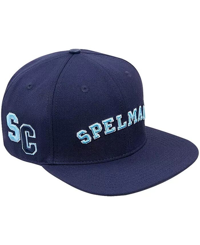

Мужская темно-синяя кепка Spelman College Jaguar Evergreen Spelman Snapback Pro Standard
