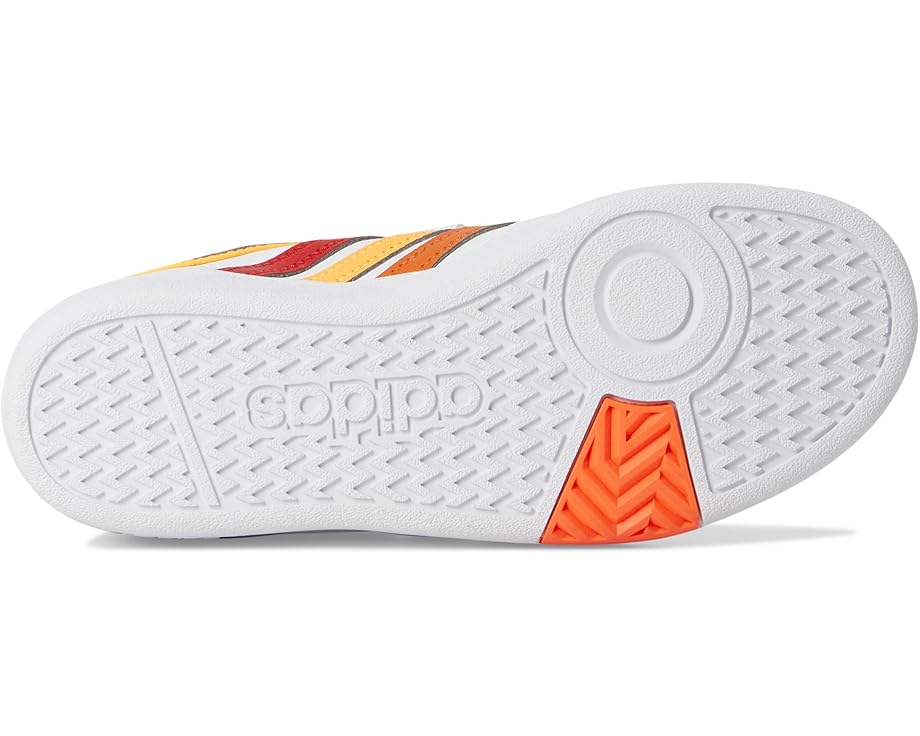 Кроссовки adidas Kids Hoops 4.0 Shoes, цвет White/Better Scarlet/Flash Orange — фото 3