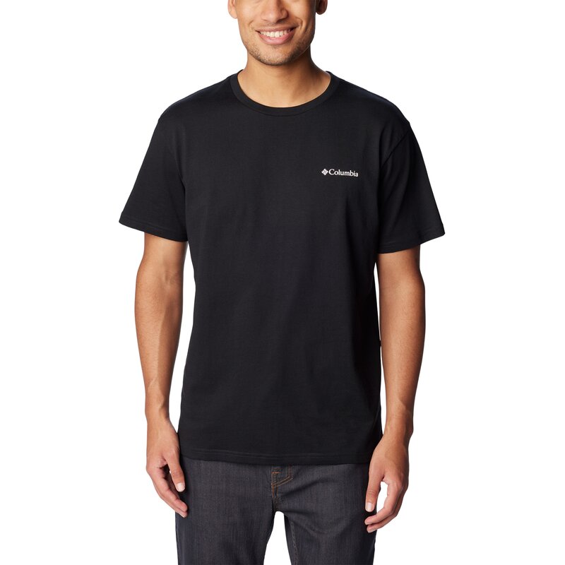 

Под жакетом csc basic logo короткий рукав Columbia, черный