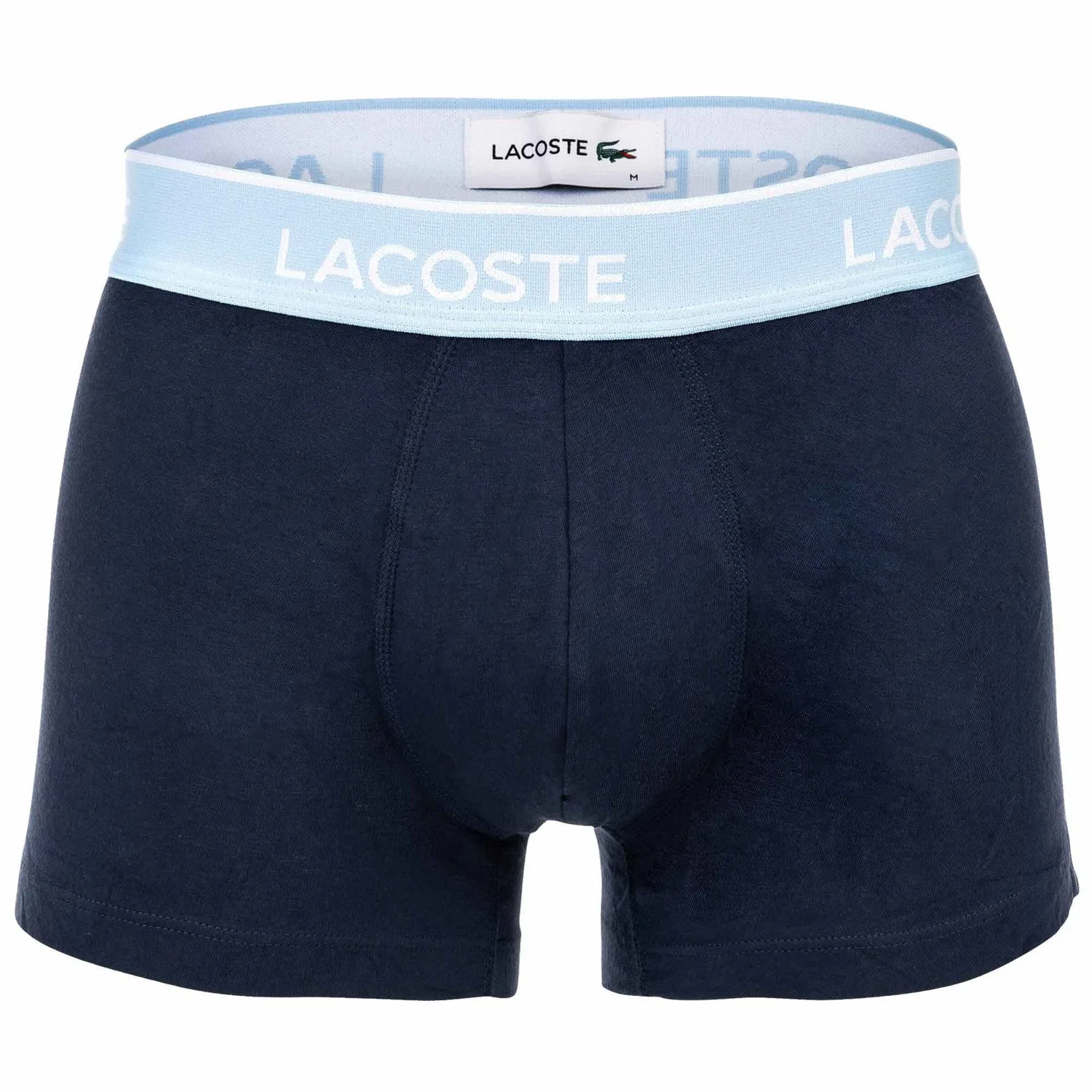 Боксеры Lacoste, Navy/Light Blue — фото 4