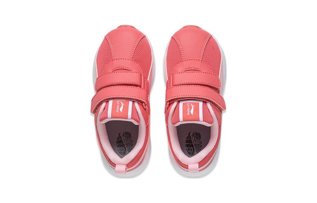 Кроссовки LINING YOUNG Sports Life Collection Kids Lifestyle Shoes PS Low-top Fuso Pink / Light Pink, розовый — фото 4