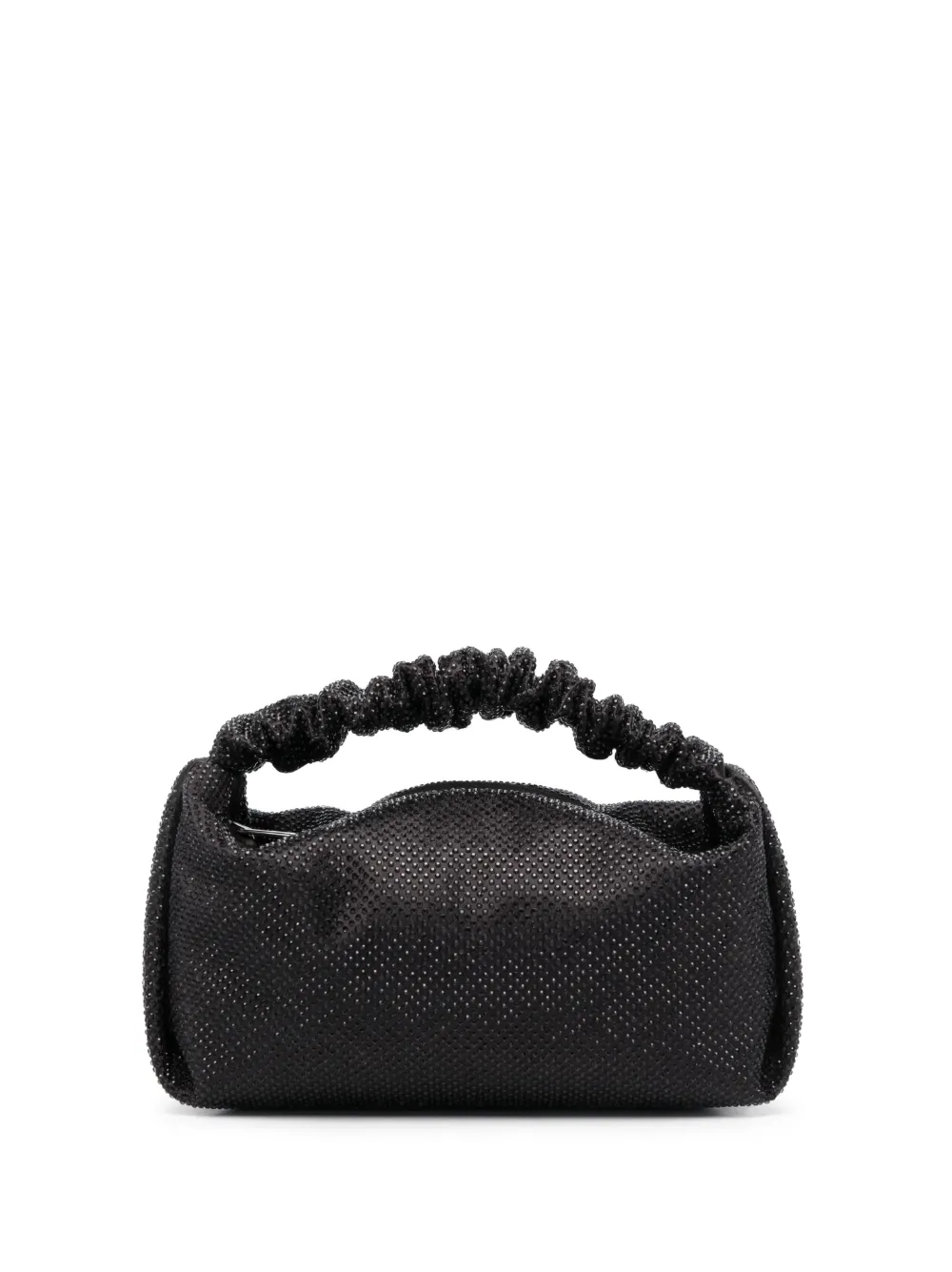 

Мини-сумка Scrunchie с кристаллами Alexander Wang, черный