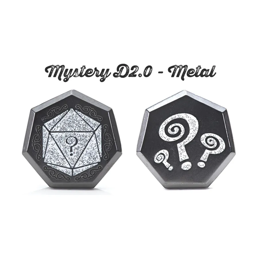 

d2 - Тайна d2.0 (Металл), Miscellaneous Dice & Accessories (Gate Keeper Games)