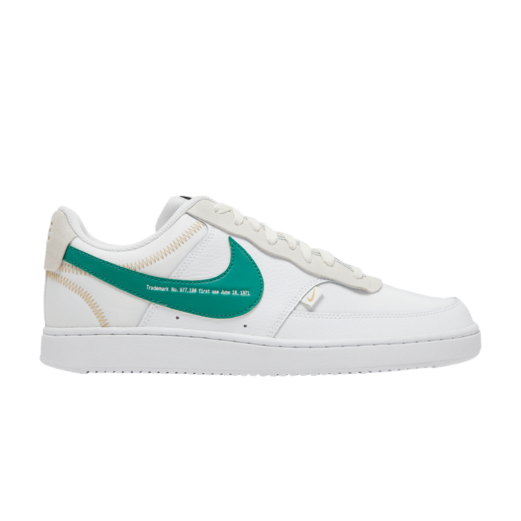 

Кроссовки Nike Court Vision Low Premium 'First Use - White Green Noise', белый