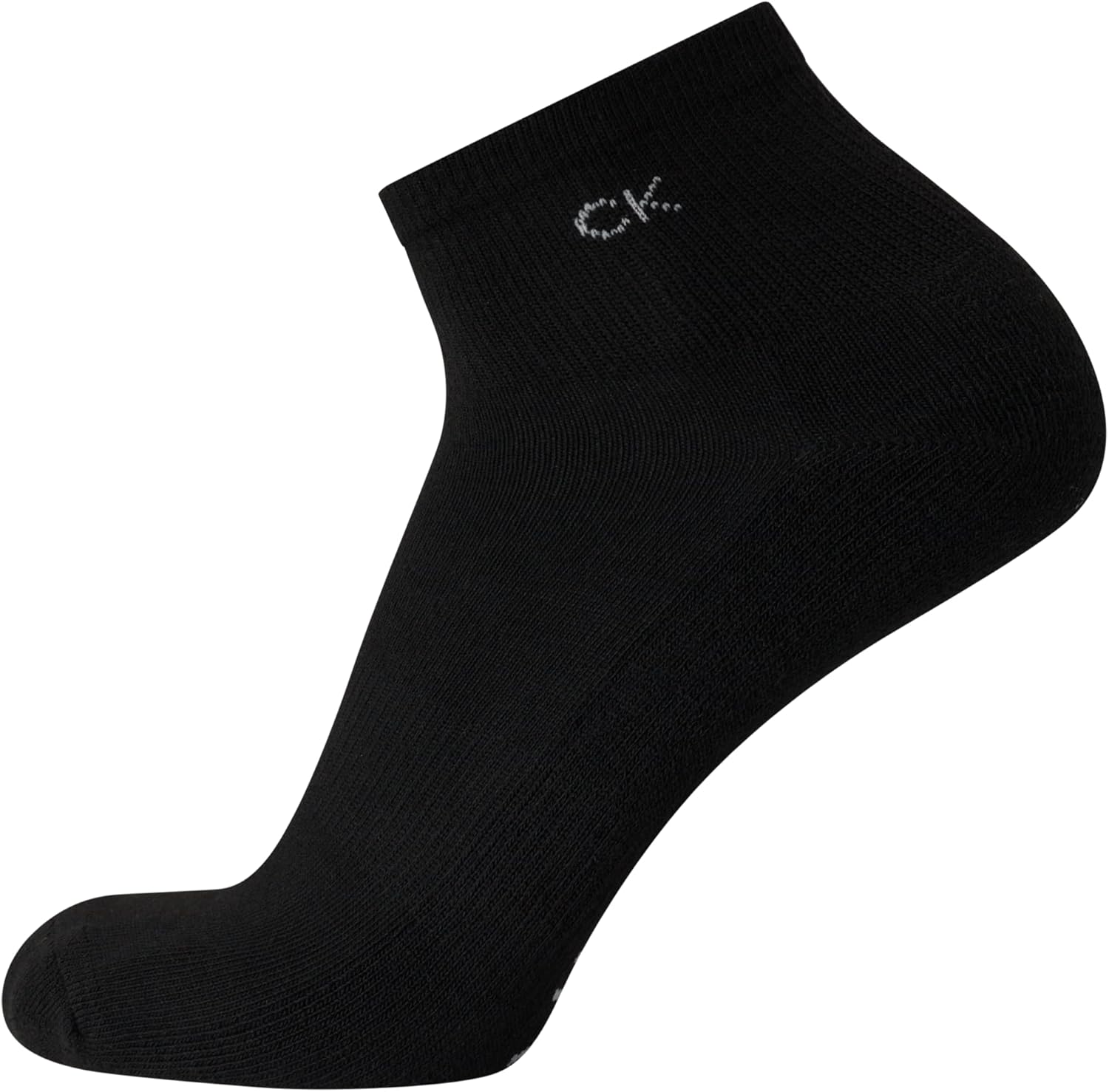 Мужские носки Calvin Klein Quarter Socks - 12 пар дышащих, мягких, амортизированных, спортивных носков до щиколотки для мужчин, Black/White — фото 4
