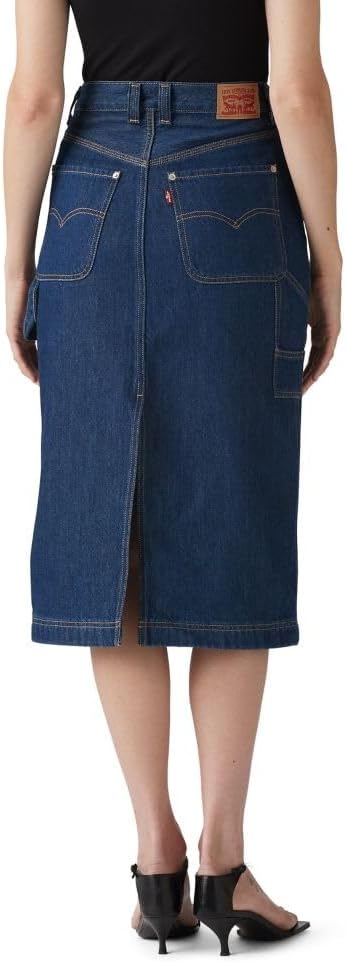 Женская юбка Levi's с высокой талией и разрезом, Let'S Get Lost Again — фото 3