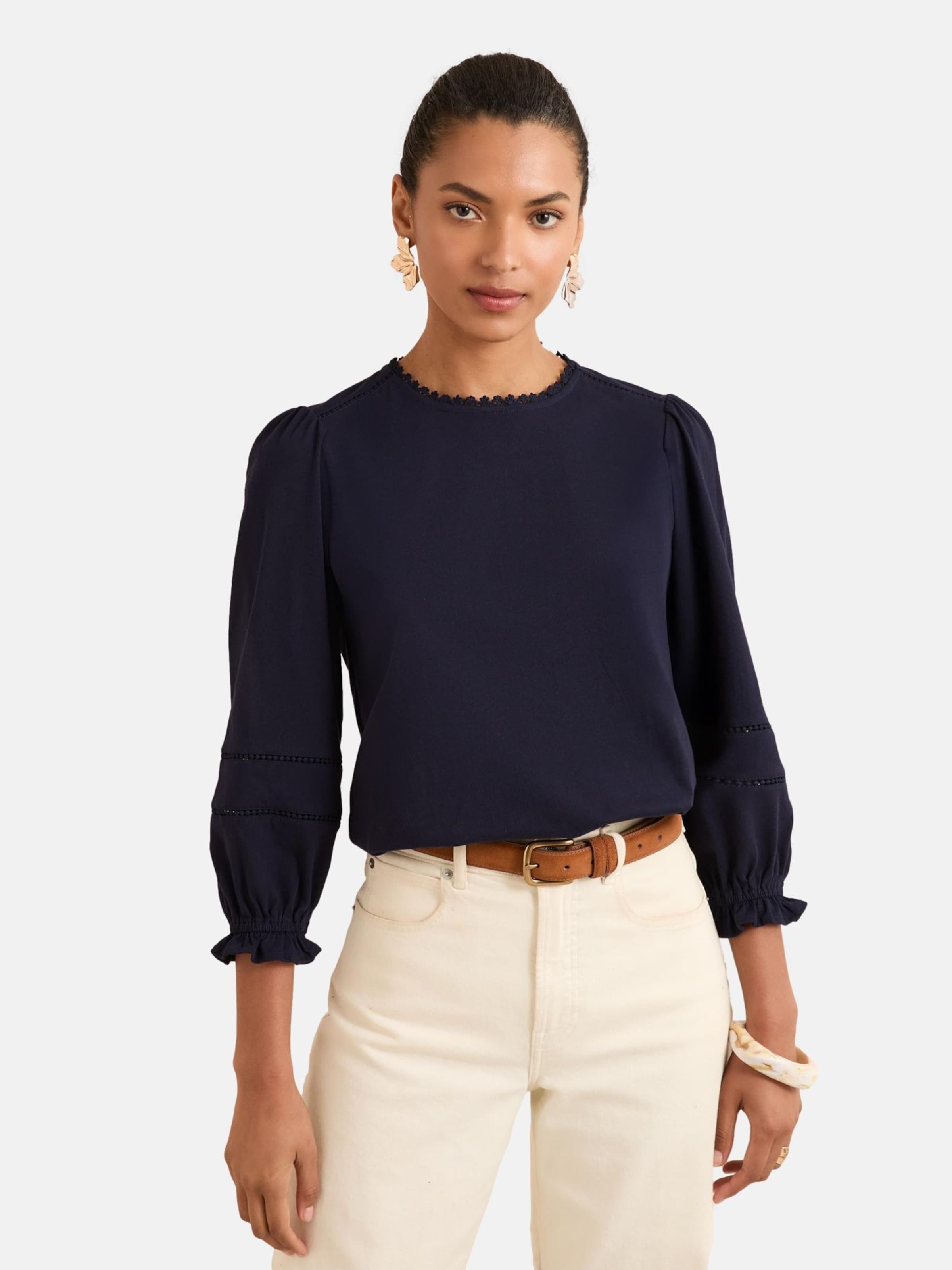 

Love & roses Блузка в цвете Navy