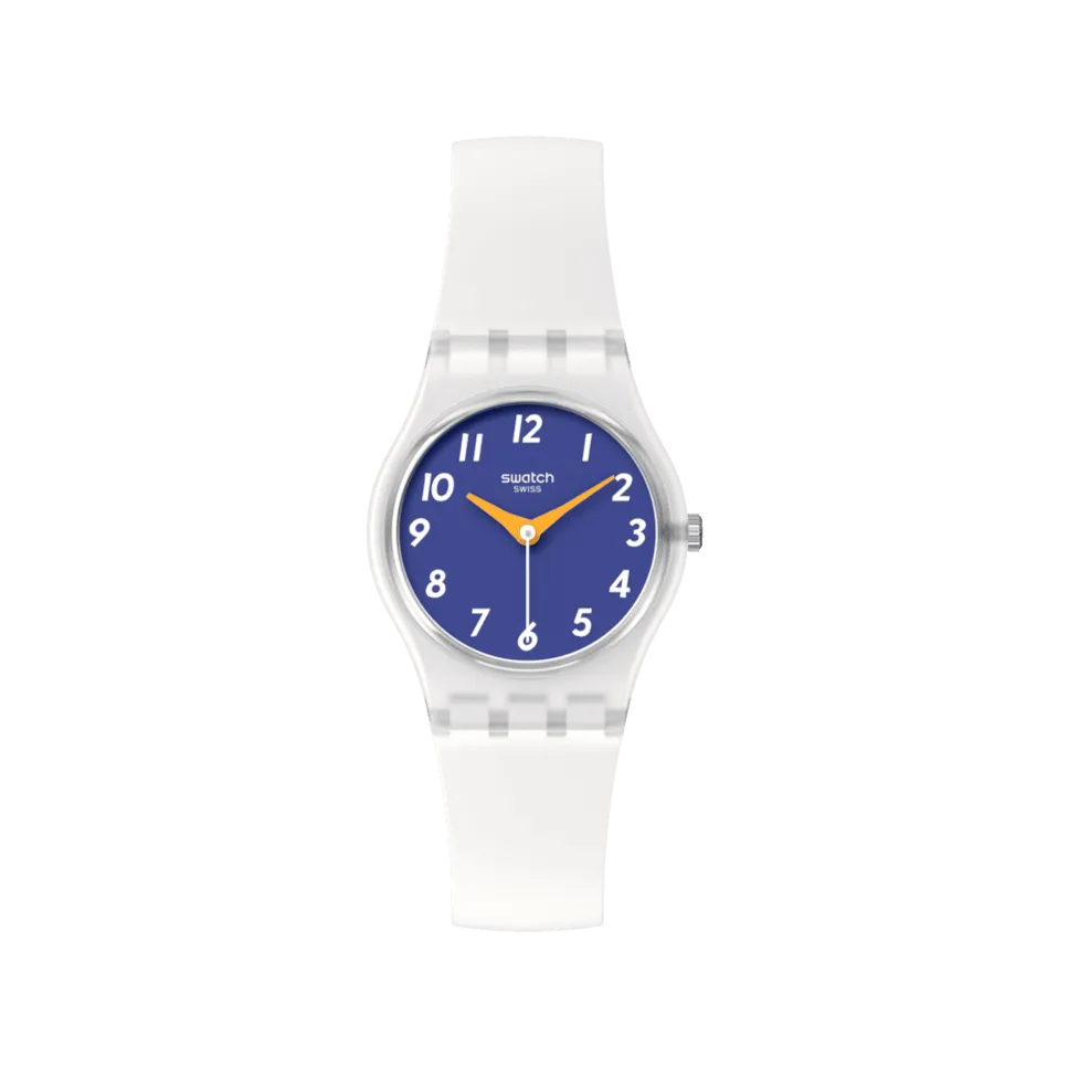 

Часы The Gold Within You белого цвета с силиконовым ремешком Swatch, белый