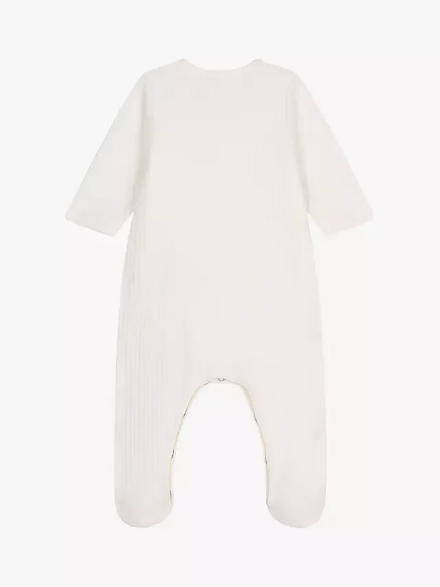 Детский хлопковый комбинезончик, цвет зефир Petit Bateau — фото 4