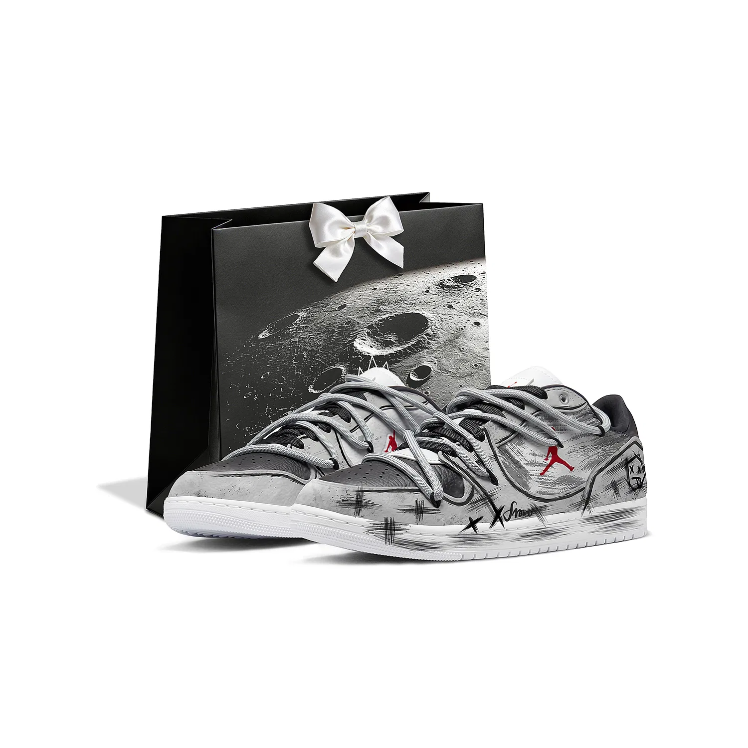 Кроссовки повседневные Jordan COURT CONNECT Black Gray