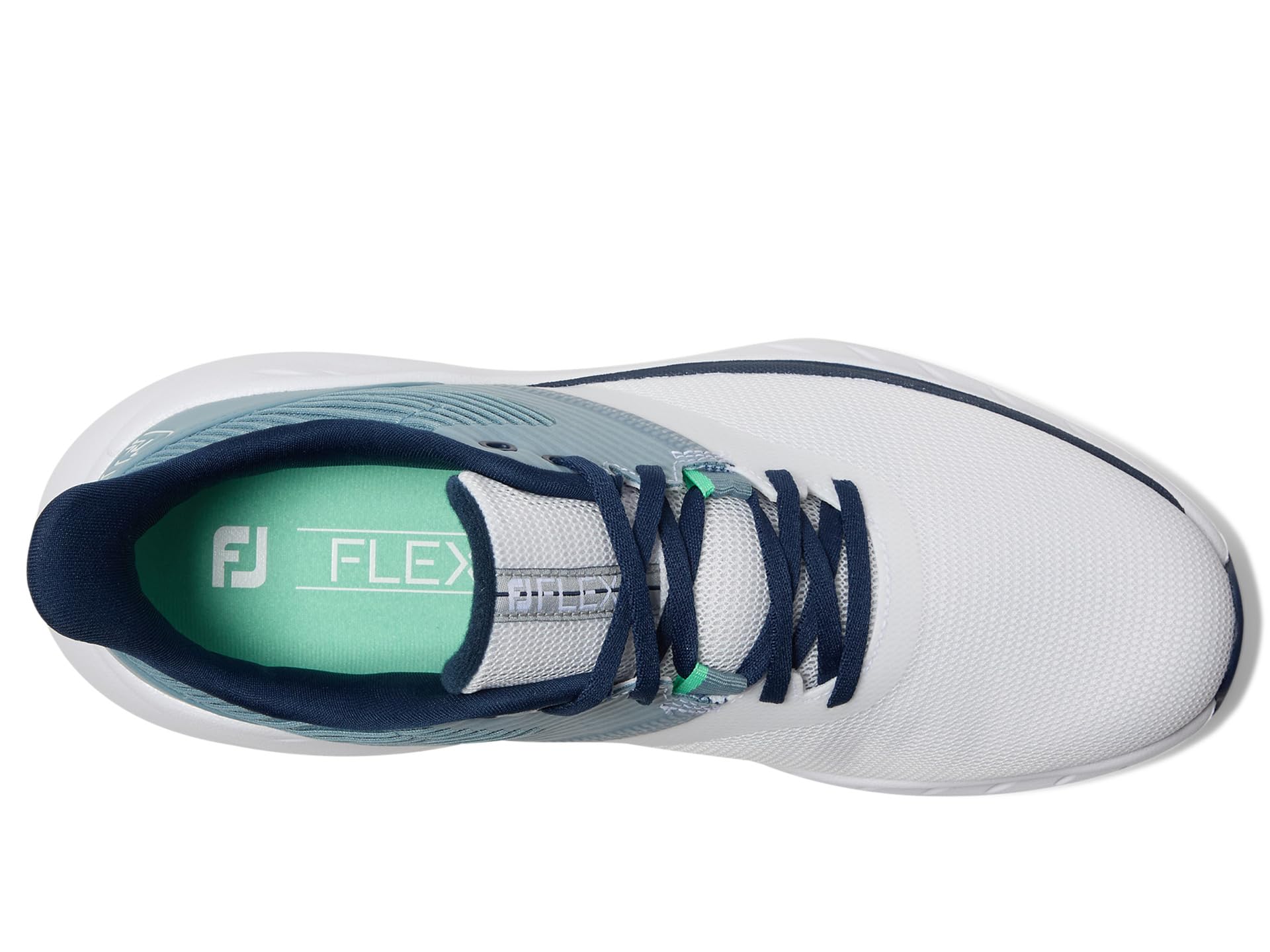 Кроссовки FootJoy FJ Flex, цвет Marine/White/Peacoat — фото 2