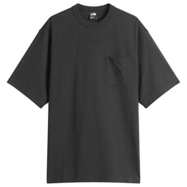 

Футболка с куполообразным карманом и свободным кроем The North Face, черный
