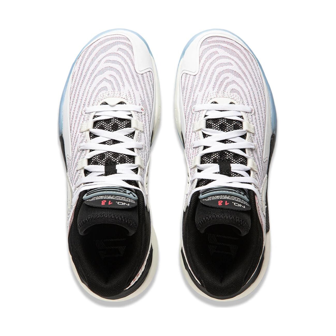 Кроссовки баскетбольные YOUNG Kids GS Low-top Black Lining Young, белый — фото 3