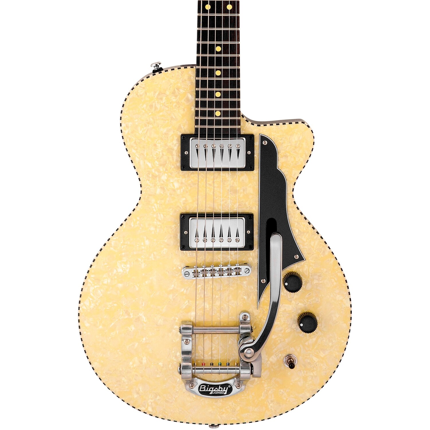 

Электрогитара Reverend Rick Vito Signature Soul Shaker, цвет слоновой кости