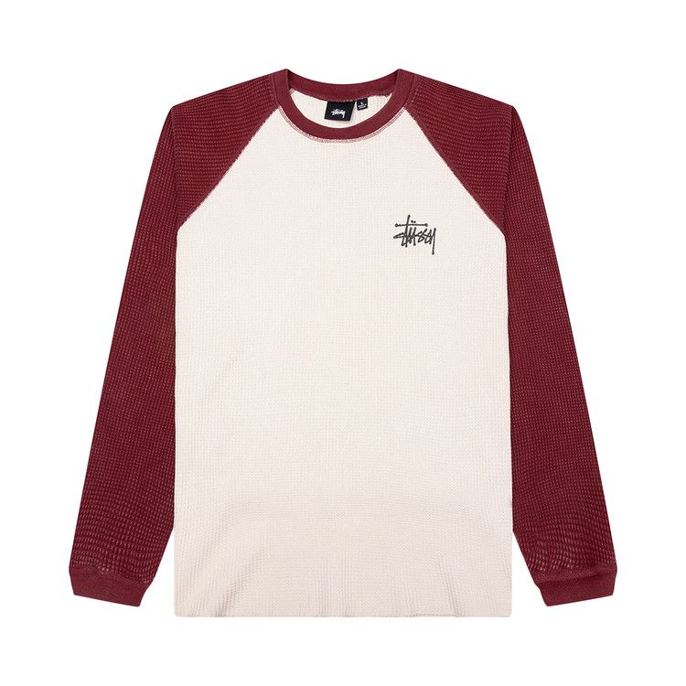 

Топ Stussy Basic Thermal 2 Tone, Off White