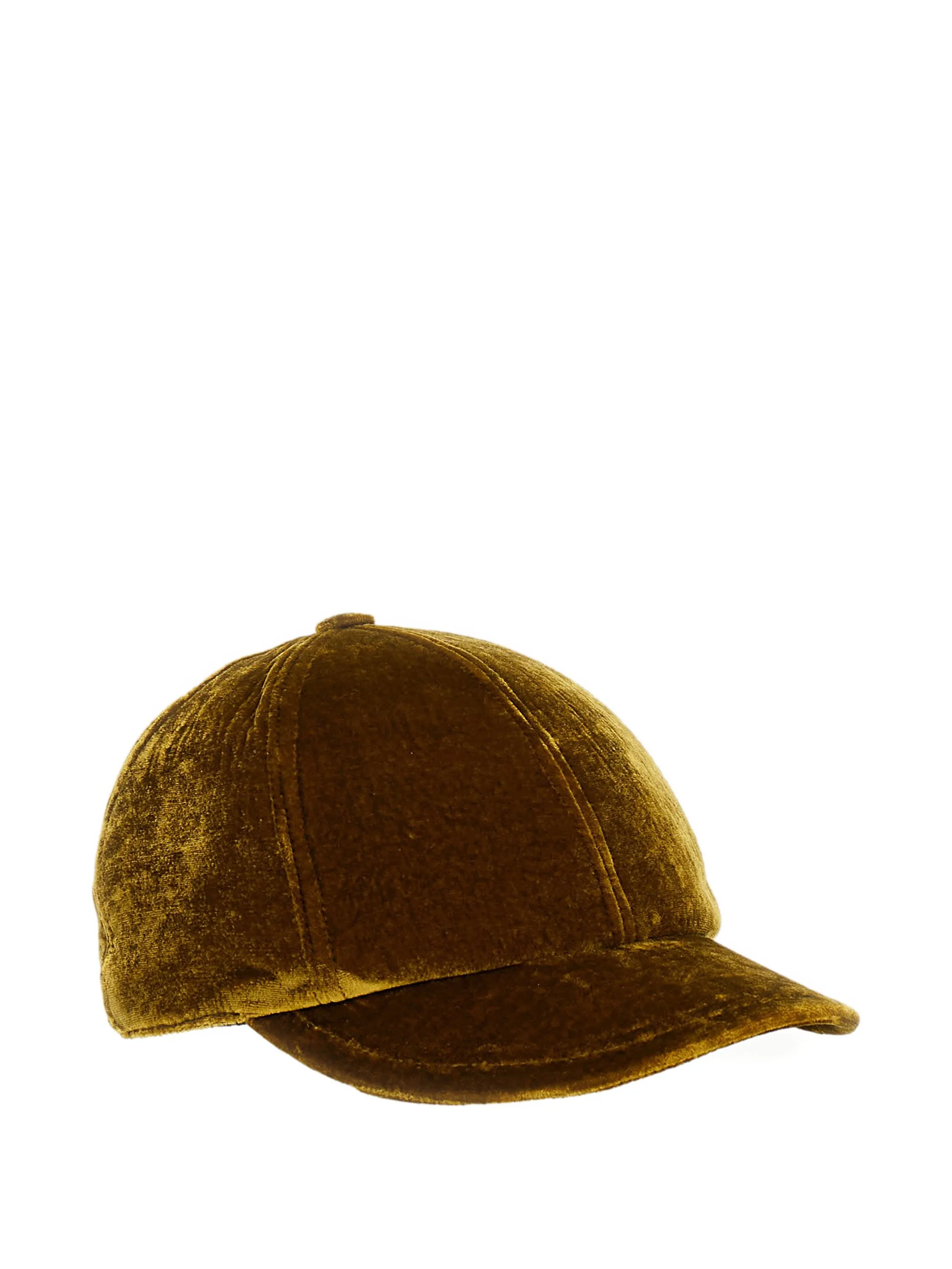 

Бархатная шляпа с круглым козырьком Exquisite J, зеленый