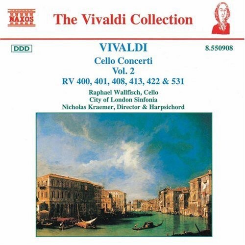 

CD диск Vivaldi / Wallfisch / Kraemer: Cello Concerti 2