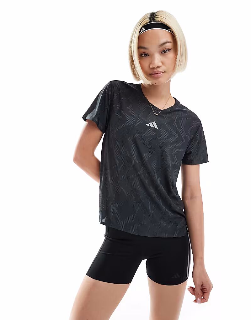

Футболка Adidas Training Ultimate с черным принтом Adidas Performance