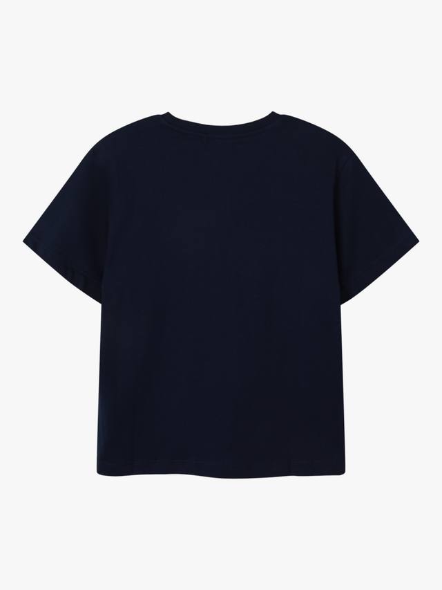 Детская хлопковая футболка с коротким рукавом Minecraft NAME IT, Navy Blazer — фото 3