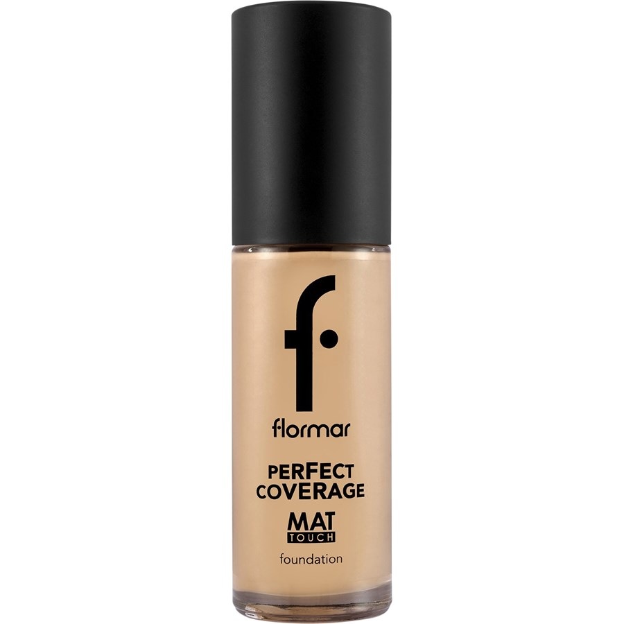 

Тональная основа Flormar Perfect Coverage Mat Touch, 303 Classic Beige / 30 ml