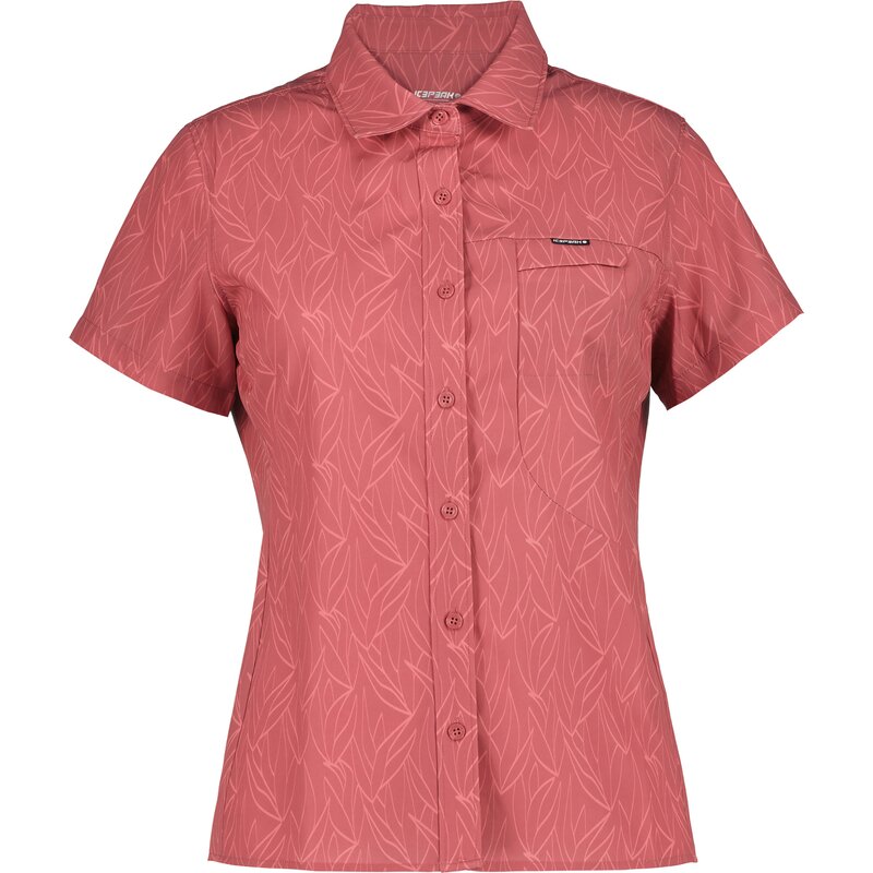 

Блуза из бычьей шерсти Icepeak, цвет himbeere