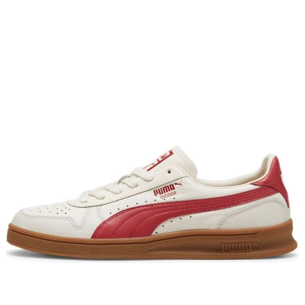 

Кроссовки PUMA Indoor OG 'Frosted Ivory-Club Red' 395363-01, бежевый