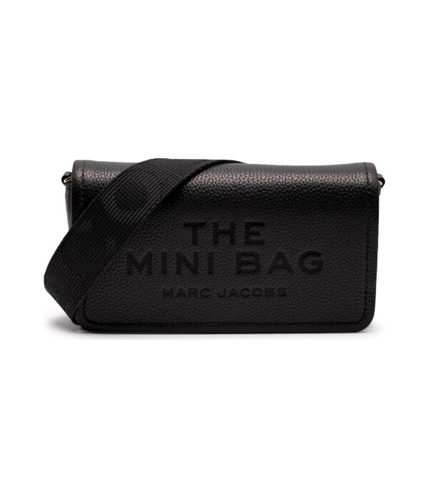 

Кожаная сумочка мини-сумка Marc Jacobs, черный