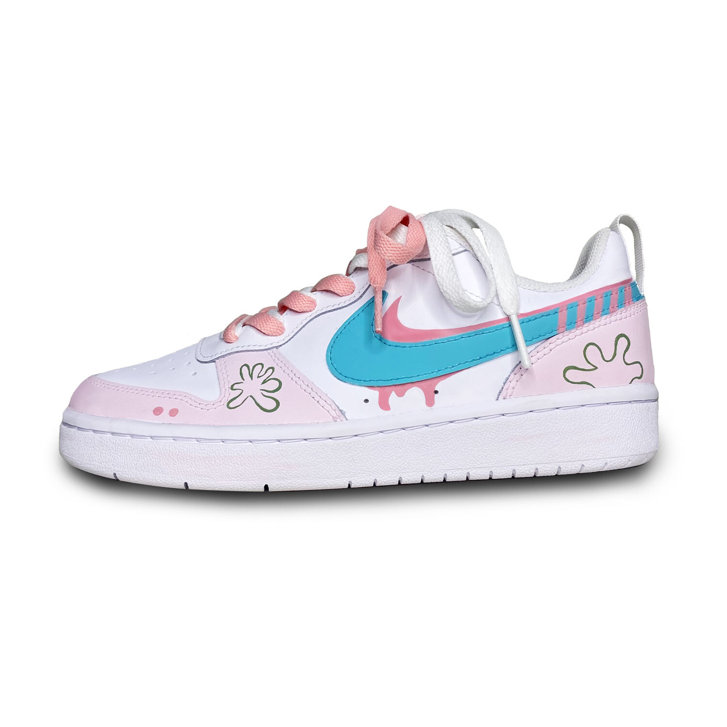

Кроссовки Nike Court Borough Skateboard Shoes Women's Low-Top Pink