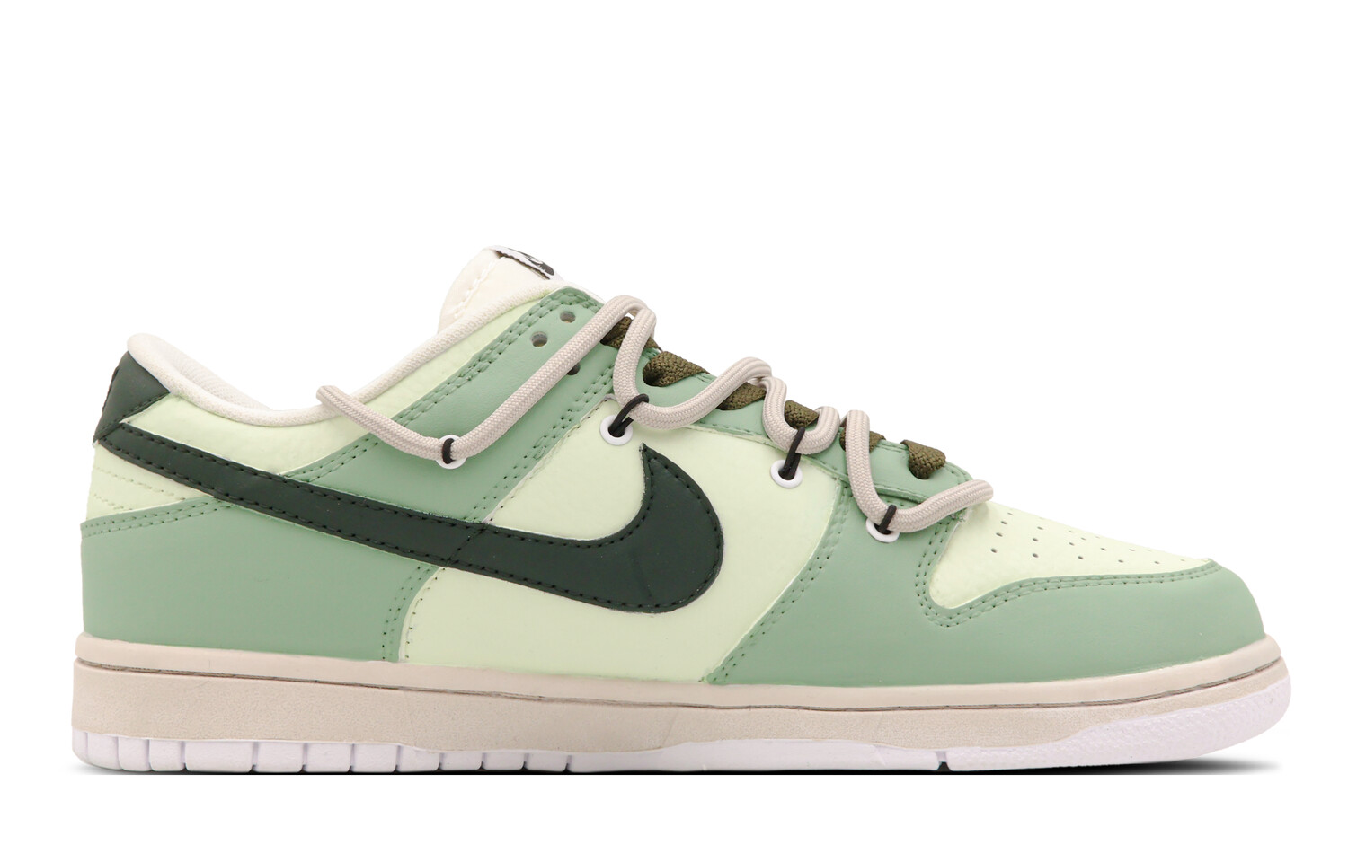 

Кроссовки Nike Dunk Skateboard Shoes Women's Low-Top Green, Зеленый, Кроссовки Nike Dunk Skateboard Shoes Women's Low-Top Green