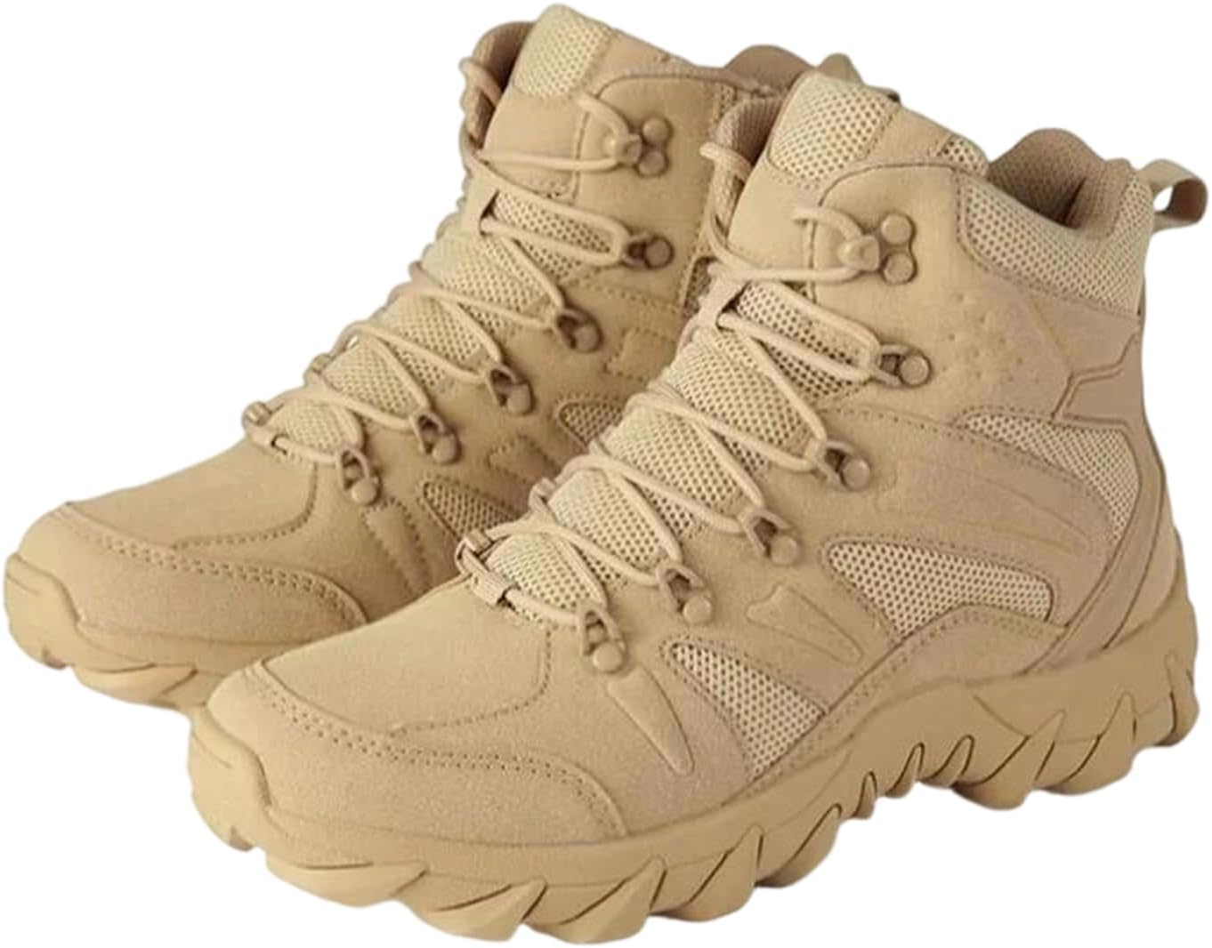 

Мужские ботинки Alloaone из кожи и сетки для походов, обувь для быстрого реагирования для активного отдыха, кемпинга и скалолазания, хаки