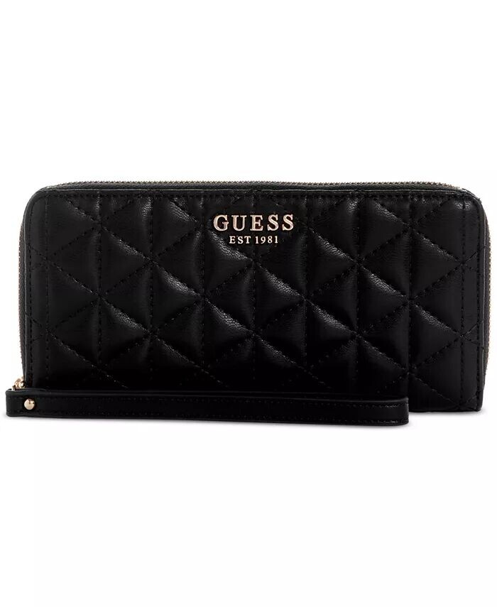 

Большой кошелек Kori SLG на молнии Guess, черный