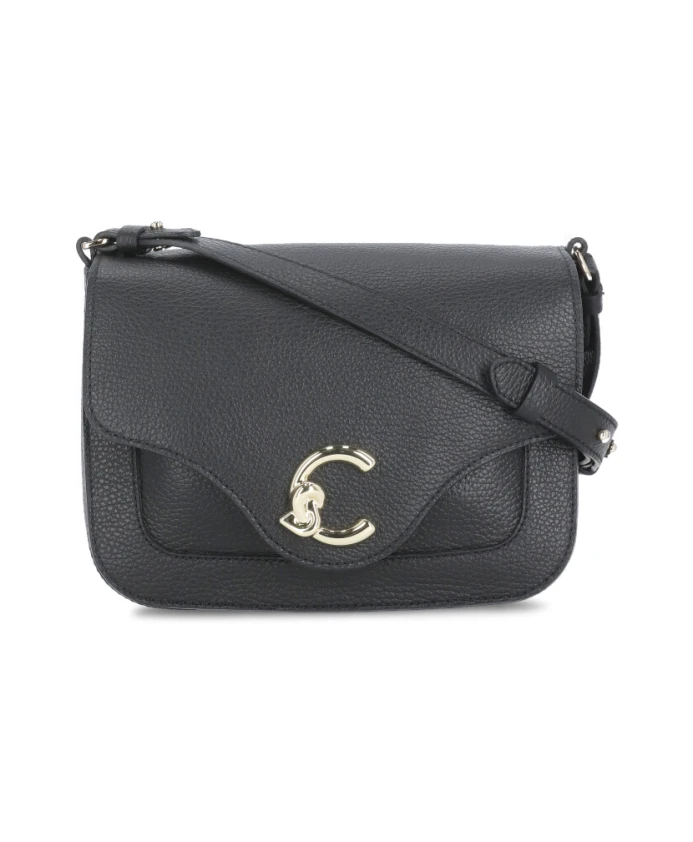 

Замшевая сумка через плечо Coccinelle, черный