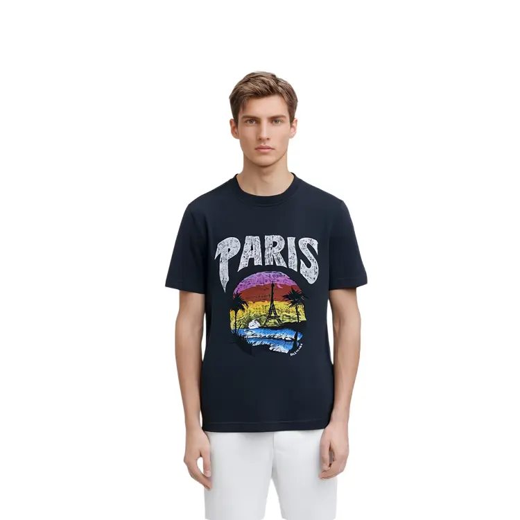 Футболка Balenciaga Graphic Printed, черный — фото 4