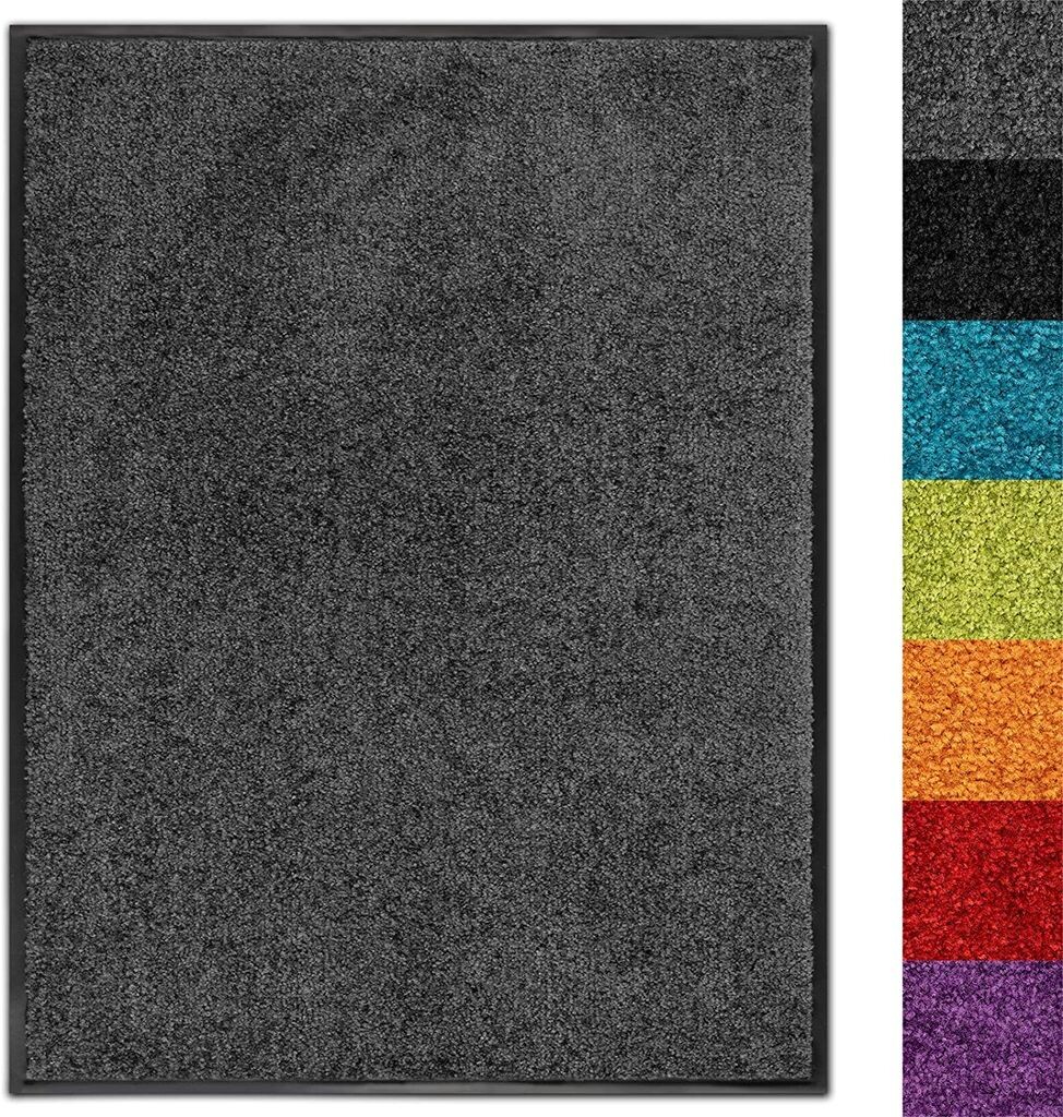 

Коврик для сбора грязи Use&Wash антрацит 03 120 x 300 см Floordirekt, серый