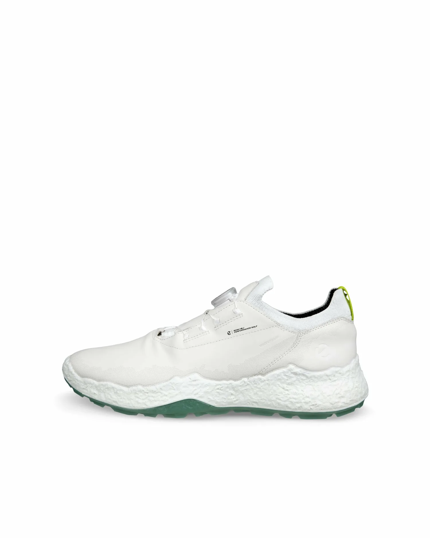 Мужские водонепроницаемые гольф-туфли ECCO Golf Biome H5 из натуральной кожи, WHITE — фото 3