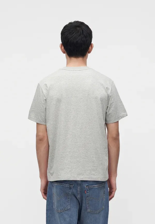 Футболка с принтом Brannan logo tee Gap, серый — фото 3