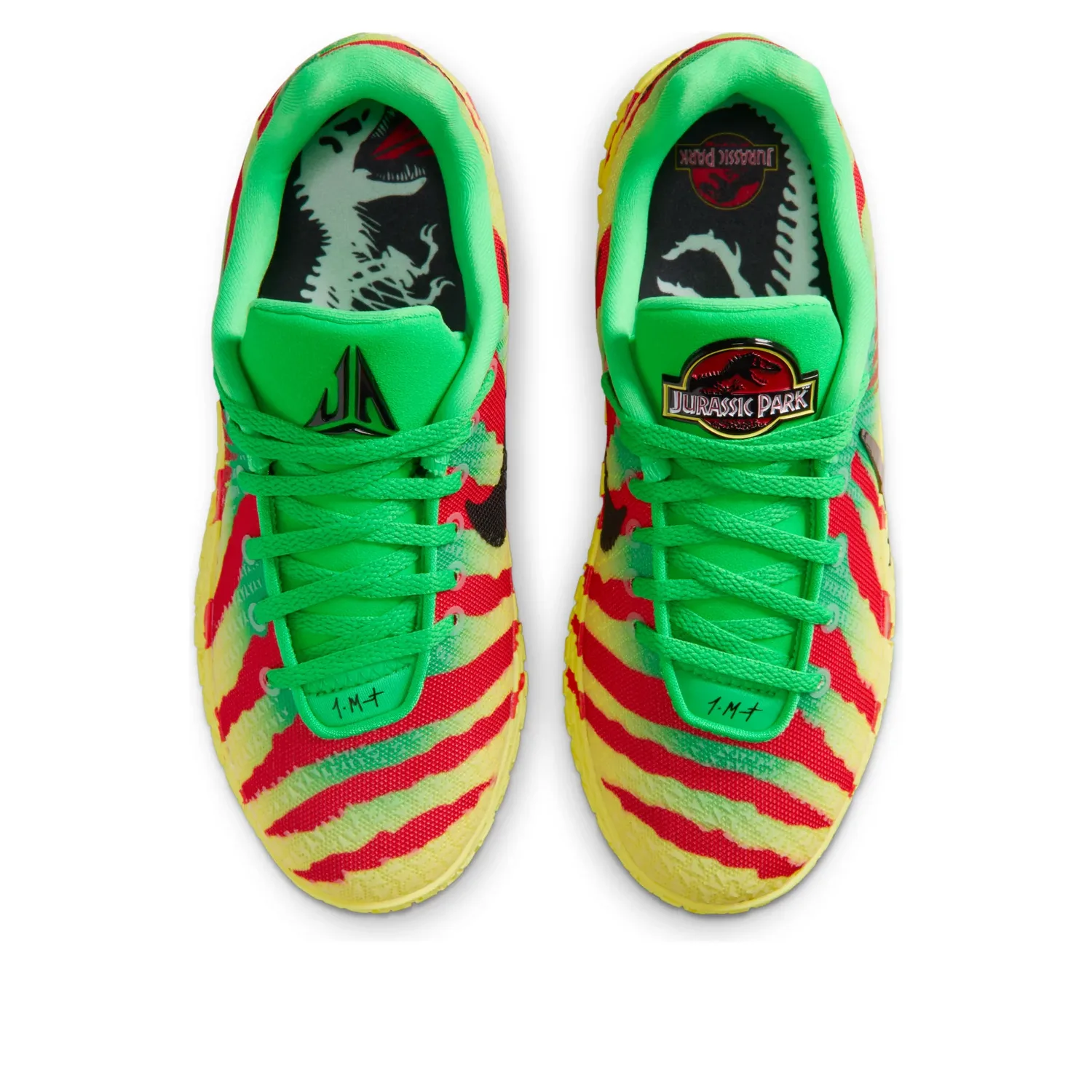 Кроссовки (GS) Nike x Jurassic Park Ja 3 'Explorer', желтый — фото 3