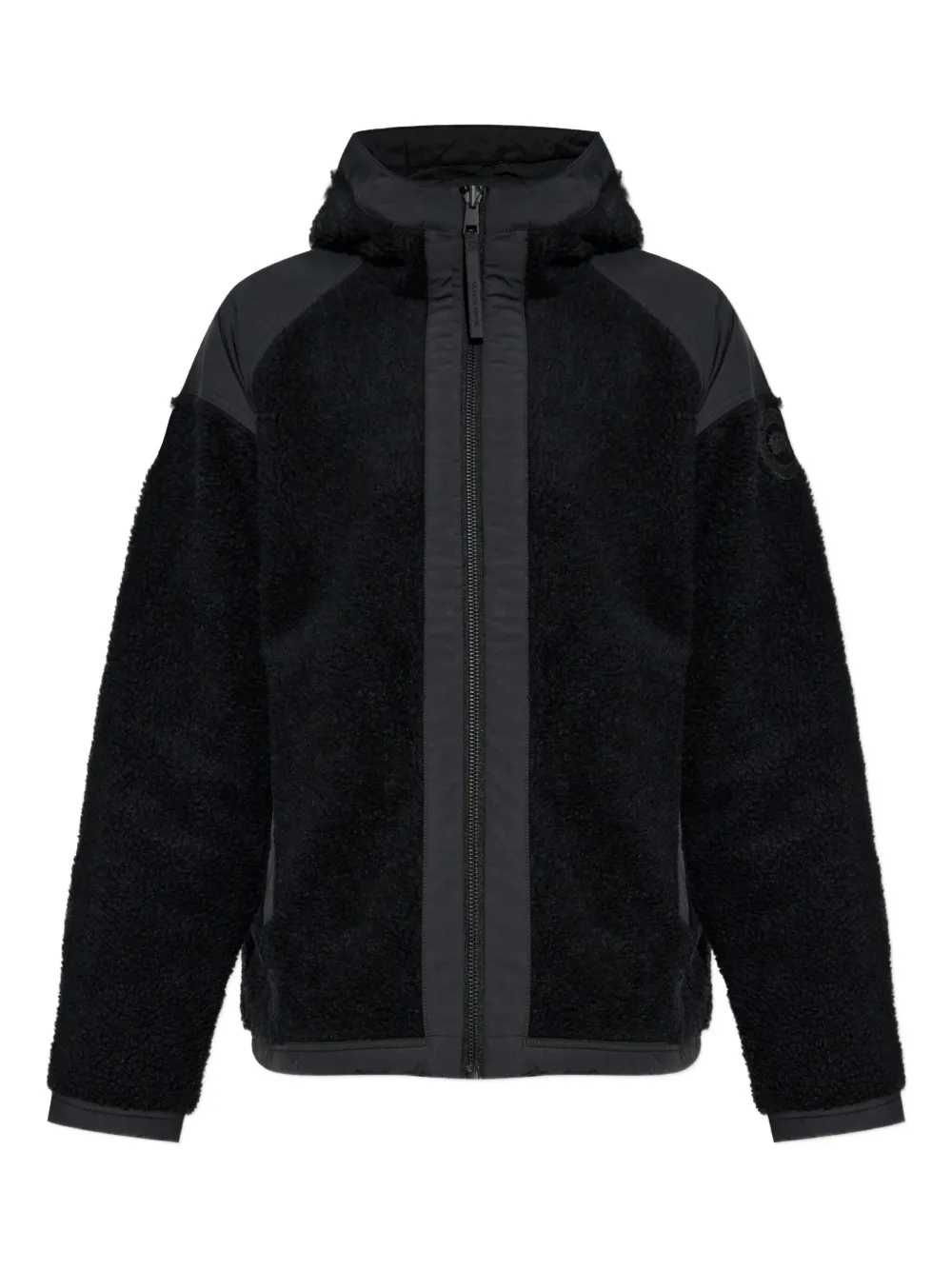 

Флисовая куртка с нашивкой-логотипом Canada Goose, черный