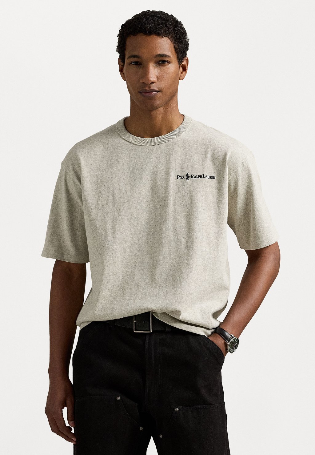 

Базовая футболка SHORT SLEEVE Polo Ralph Lauren, темно-серый