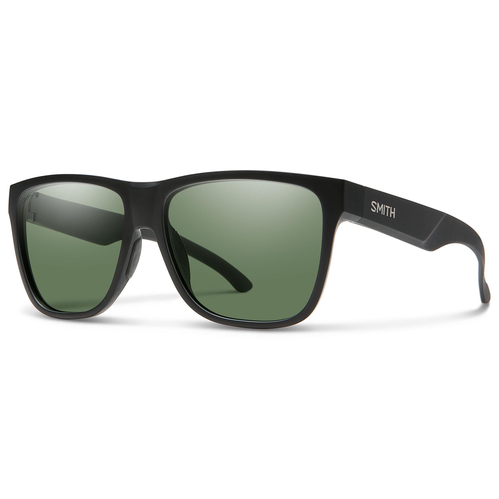 

Мужские солнцезащитные очки Lowdown XL 2 Lifestyle Smith, Matte Black/Chromapop Polarized Grey Green