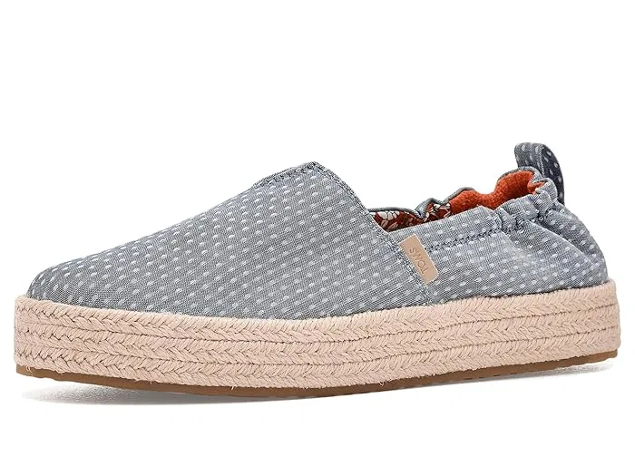 Лоферы повседневные Valencia TOMS Kids, Chambray Dot