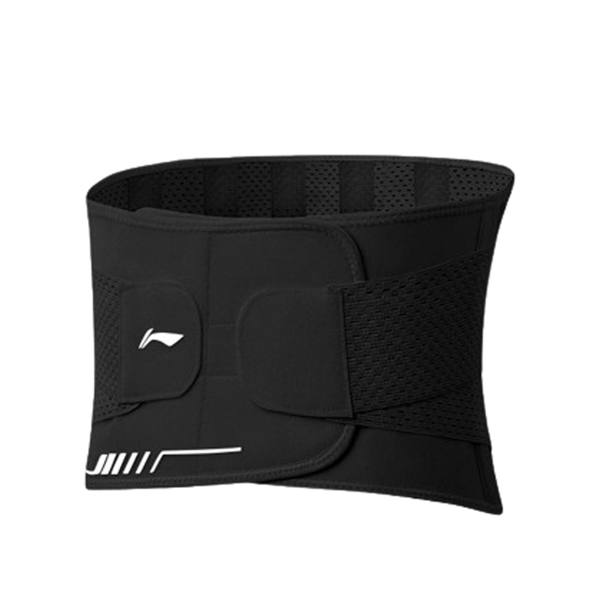 

Бандаж для спины Fish Net Fabric фитнес взрослые защитный LINING, черный