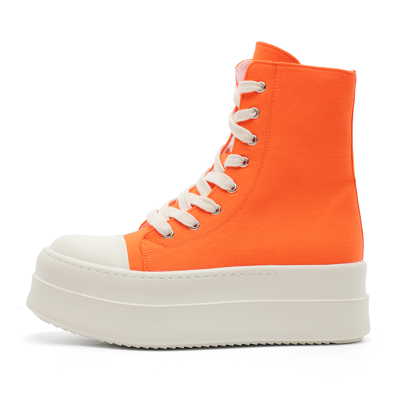 

FAPAI Высокие скейтерские кроссовки унисекс оранжевые, цвет Orange